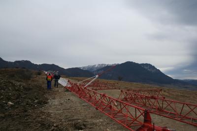 Lattice Wind Mast