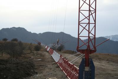 Lattice Wind Mast