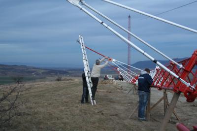 Lattice Wind Mast