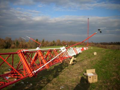 Lattice Wind Mast