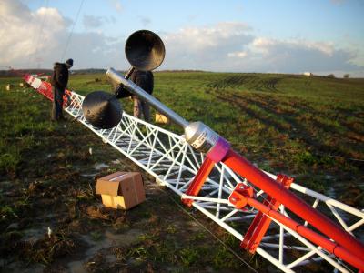 Lattice Wind Mast